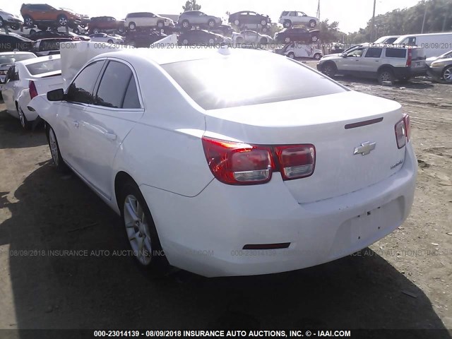1G11D5RR7DF106920 - 2013 CHEVROLET MALIBU 1LT თეთრი ფოტო 3