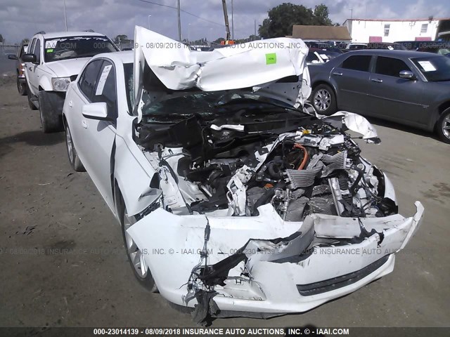 1G11D5RR7DF106920 - 2013 CHEVROLET MALIBU 1LT თეთრი ფოტო 6