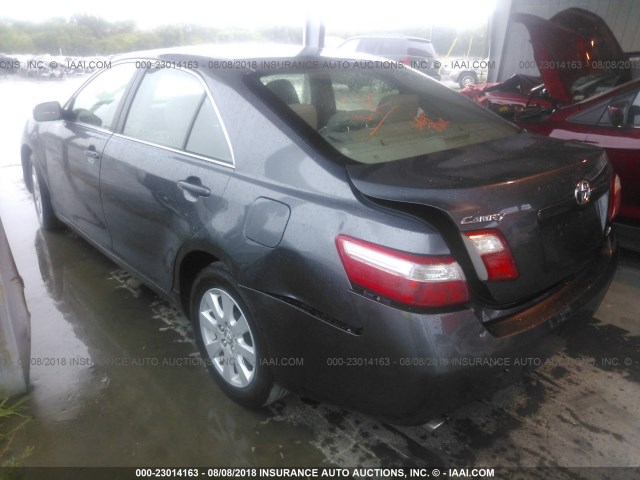 4T1BK46KX7U016143 - 2007 TOYOTA CAMRY NEW GENERAT LE/XLE/SE GRAY photo 3