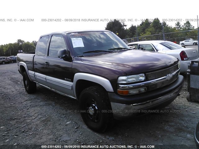 1GCGK29U8YE125739 - 2000 CHEVROLET SILVERADO K2500 RED photo 1