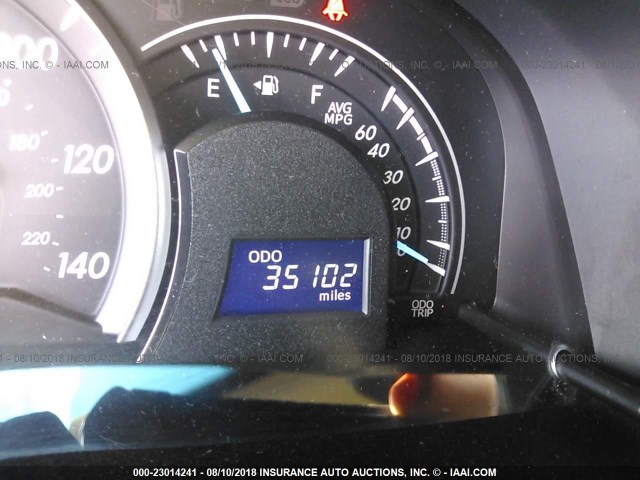 4T4BF1FK1ER397483 - 2014 TOYOTA CAMRY L/SE/LE/XLE Yaşıl foto 7