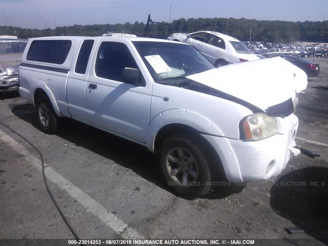 1N6DD26T73C442499 - 2003 NISSAN FRONTIER KING CAB XE WHITE photo 1