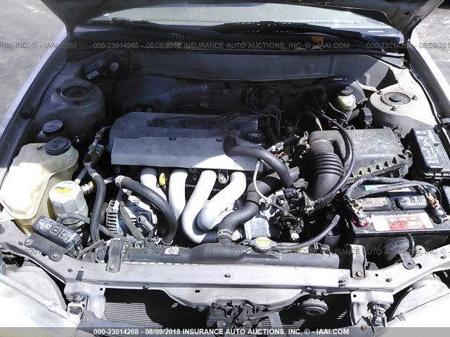 1Y1SK5487XZ444672 - 1999 CHEVROLET GEO PRIZM LSI BEIGE photo 10