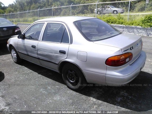 1Y1SK5487XZ444672 - 1999 CHEVROLET GEO PRIZM LSI BEIGE photo 3