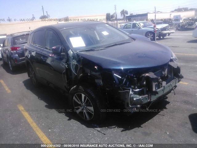 JTMWFREVXJJ733105 - 2018 TOYOTA RAV4 ADVENTURE/XLE 蓝色 照片 1