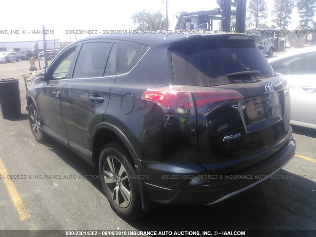 JTMWFREVXJJ733105 - 2018 TOYOTA RAV4 ADVENTURE/XLE 蓝色 照片 3