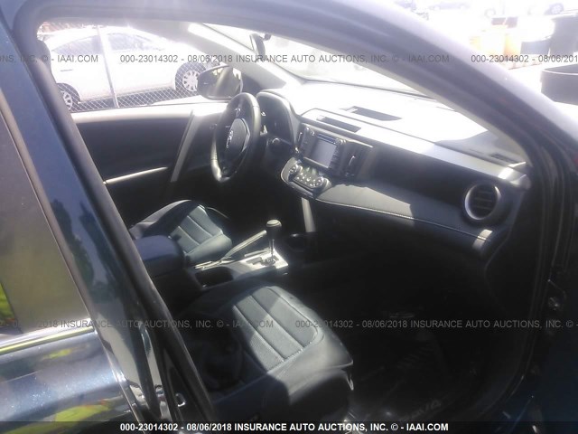 JTMWFREVXJJ733105 - 2018 TOYOTA RAV4 ADVENTURE/XLE 蓝色 照片 5