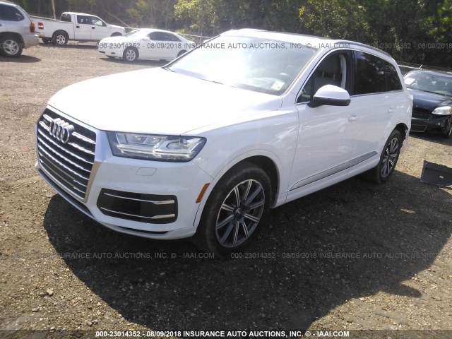 WA1VAAF75HD029070 - 2017 AUDI Q7 PRESTIGE WHITE photo 2