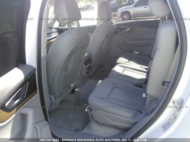 WA1VAAF75HD029070 - 2017 AUDI Q7 PRESTIGE WHITE photo 8