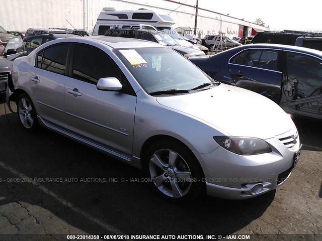 JM1BK323561415328 - 2006 MAZDA 3 S SILVER photo 1