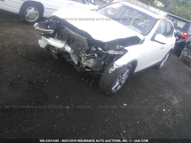 JNKAJ09F08M351373 - 2008 INFINITI EX35 JOURNEY WHITE photo 2