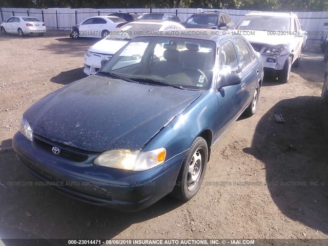 1NXBR12E1XZ173960 - 1999 TOYOTA COROLLA VE/CE/LE 绿色 照片 2