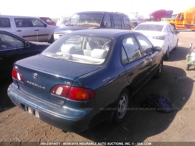 1NXBR12E1XZ173960 - 1999 TOYOTA COROLLA VE/CE/LE 绿色 照片 4