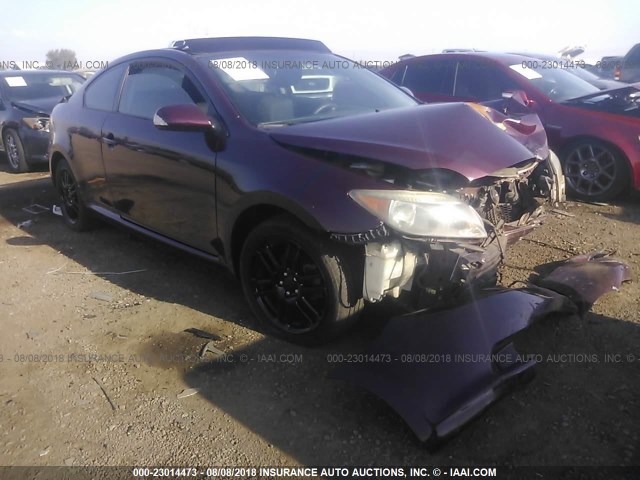 JTKDE167860074619 - 2006 TOYOTA SCION TC 勃艮第红 照片 1