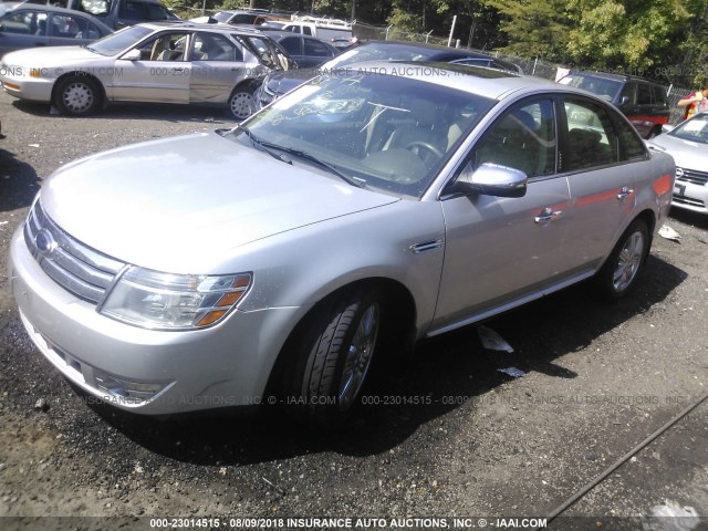 1FAHP25W59G104601 - 2009 FORD TAURUS LIMITED SILVER photo 2