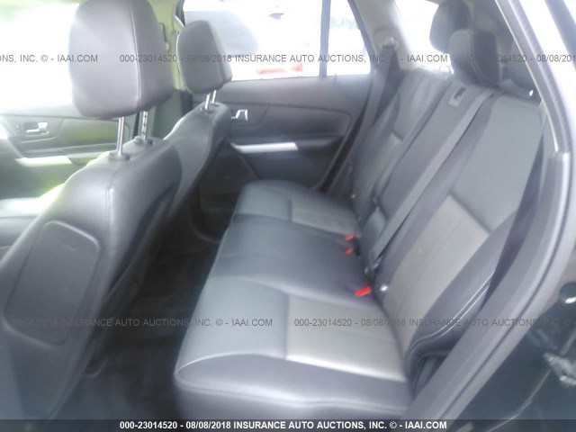 2FMDK4AK7CBA71214 - 2012 FORD EDGE SPORT BLACK photo 8