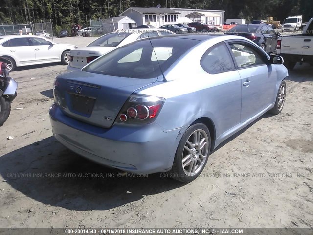 JTKDE167290278580 - 2009 TOYOTA SCION TC 蓝色 照片 4