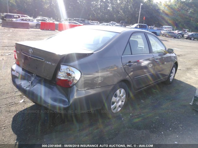 4T1BE32K34U932097 - 2004 TOYOTA CAMRY LE/XLE/SE Boz foto 4