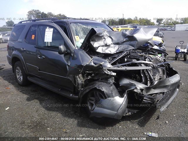 5TDBT48AX3S159498 - 2003 TOYOTA SEQUOIA GRAY photo 1