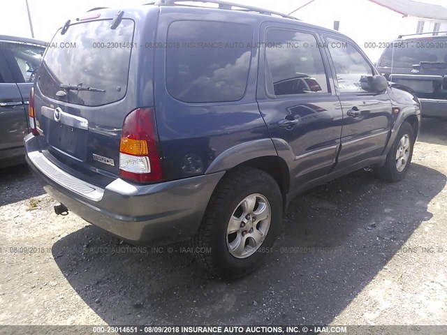 4F2CZ96183KM35753 - 2003 MAZDA TRIBUTE ES 深蓝色 照片 4