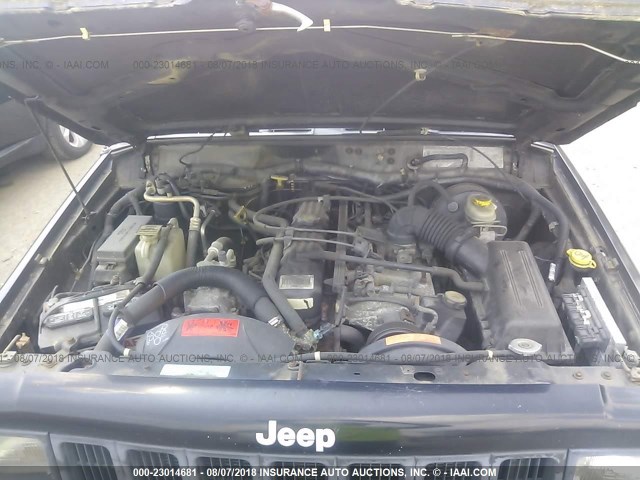 1J4FJ68S0WL275854 - 1998 JEEP CHEROKEE SPORT/CLASSIC შავი ფოტო 10