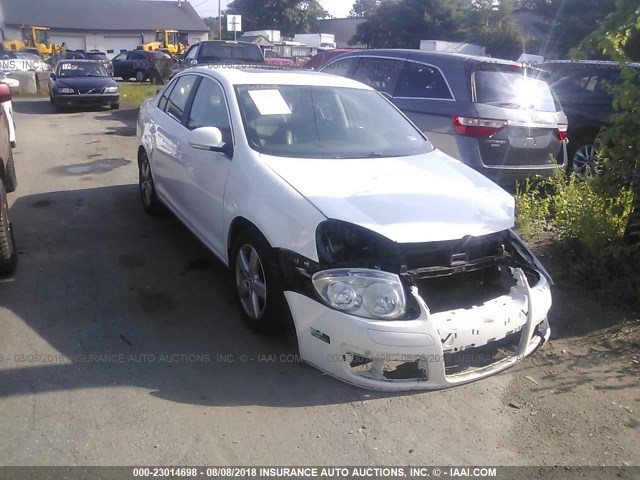 3VWRZ71K08M192127 - 2008 VOLKSWAGEN JETTA SE/SEL WHITE photo 1