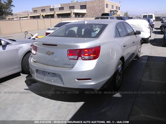 1G11C5SL2FF305899 - 2015 CHEVROLET MALIBU 1LT ვერცხლისფერი ფოტო 4