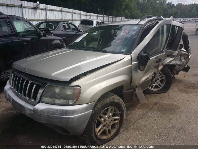 1J4GW48S64C270746 - 2004 JEEP GRAND CHEROKEE LAREDO/COLUMBIA/FREEDOM 绿色 照片 2