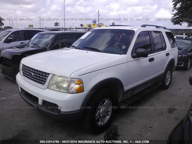 1FMZU73K63UA20604 - 2003 FORD EXPLORER XLT/XLT SPORT/NBX 白色 照片 2