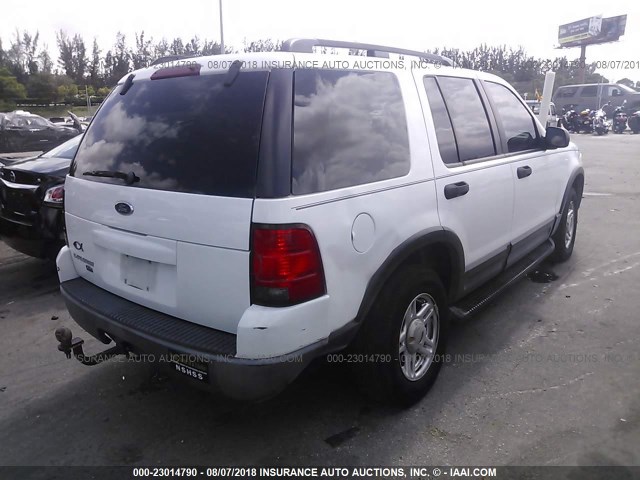 1FMZU73K63UA20604 - 2003 FORD EXPLORER XLT/XLT SPORT/NBX 白色 照片 4