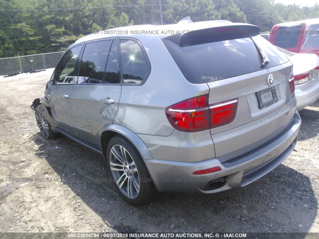 5UXZV8C57D0C15977 - 2013 BMW X5 XDRIVE50I GRAY photo 3