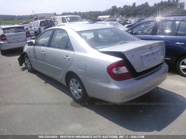 4T1BE32K33U680284 - 2003 TOYOTA CAMRY LE/XLE/SE 银色 照片 3