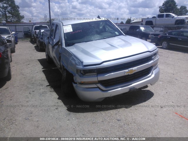 1GCRCPECXJZ305402 - 2018 CHEVROLET SILVERADO C1500 CUSTOM SILVER photo 1