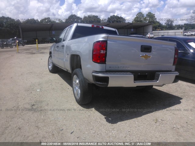 1GCRCPECXJZ305402 - 2018 CHEVROLET SILVERADO C1500 CUSTOM SILVER photo 3