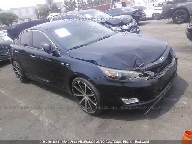 5XXGM4A79FG381280 - 2015 KIA OPTIMA LX BLACK photo 1