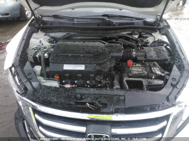 5J6TF2H58FL003768 - 2015 HONDA CROSSTOUR EXL თეთრი ფოტო 10