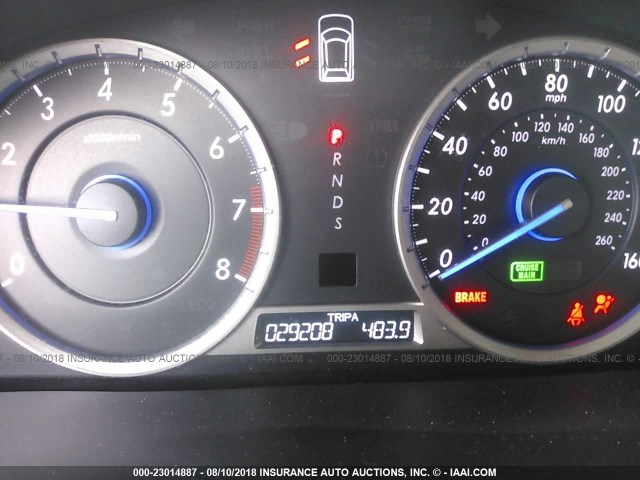 5J6TF2H58FL003768 - 2015 HONDA CROSSTOUR EXL თეთრი ფოტო 7