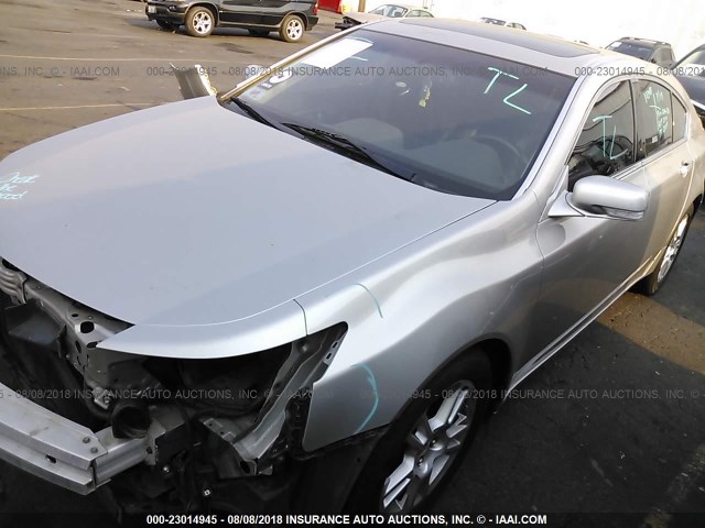 19UUA8F5XAA005591 - 2010 ACURA TL SILVER photo 2