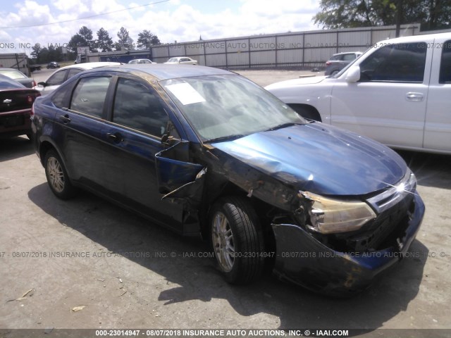 1FAHP35N98W158971 - 2008 FORD FOCUS SE/SEL/SES BLUE photo 1