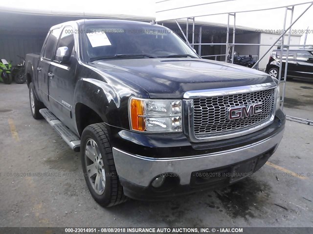 3GTEC13J28G253335 - 2008 GMC SIERRA C1500 BLACK photo 1