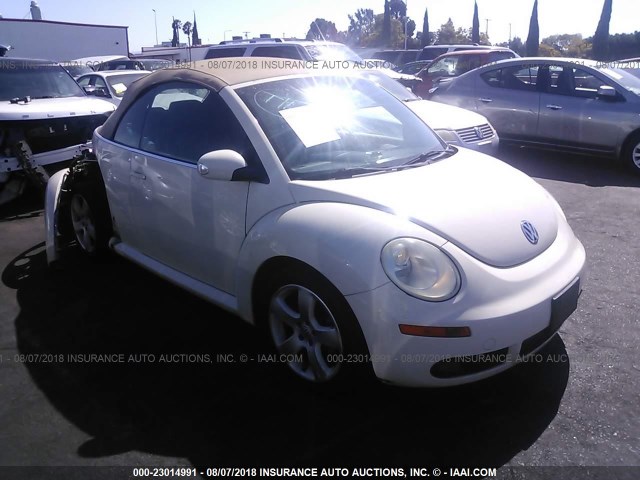 3VWSF31Y16M313431 - 2006 VOLKSWAGEN NEW BEETLE CONVERTIBLE OPTION PKG 2 CREAM photo 1