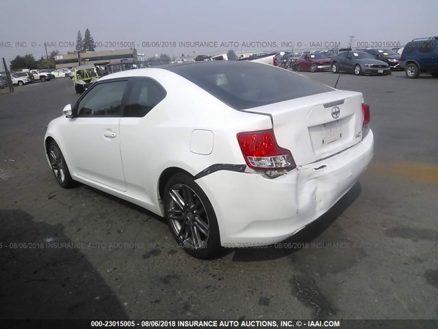 JTKJF5C7XB3021554 - 2011 TOYOTA SCION TC 白色 照片 3
