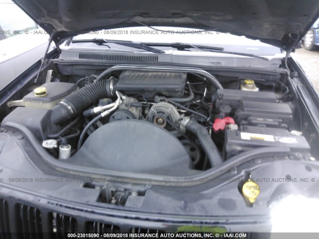 1J4GS48K25C604977 - 2005 JEEP GRAND CHEROKEE LAREDO/COLUMBIA/FREEDOM 黑色 照片 10