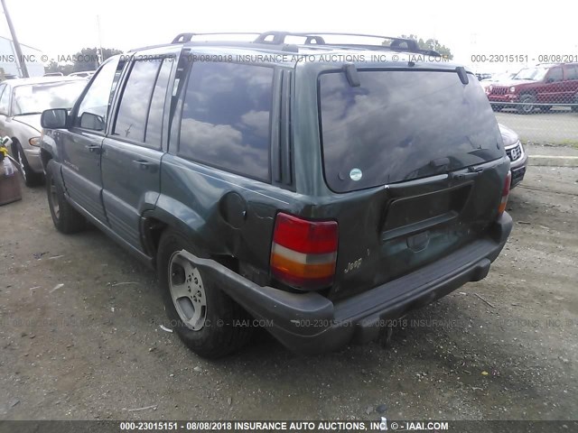 1J4FX58S9WC367280 - 1998 JEEP GRAND CHEROKEE LAREDO/TSI GREEN photo 3