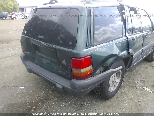 1J4FX58S9WC367280 - 1998 JEEP GRAND CHEROKEE LAREDO/TSI GREEN photo 6