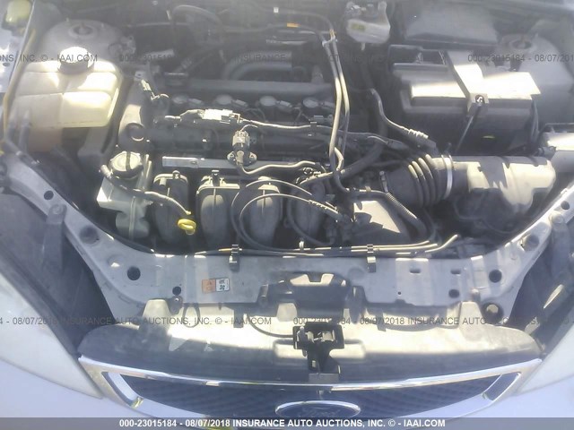 1FAFP37N17W217577 - 2007 FORD FOCUS ZX5/S/SE/SES SILVER photo 10