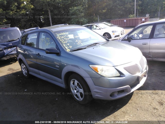 5Y2SL658X6Z441155 - 2006 PONTIAC VIBE TEAL photo 1