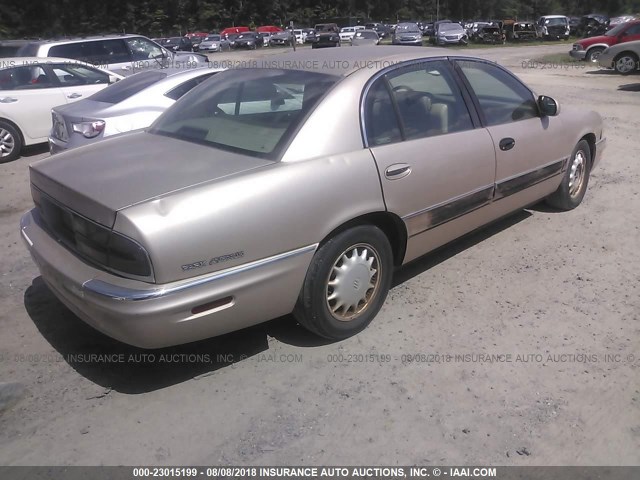 1G4CW52K9X4628239 - 1999 BUICK PARK AVENUE  TAN photo 4