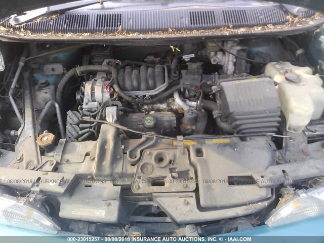 1GMDU06L0RT221158 - 1994 PONTIAC TRANS SPORT  GREEN photo 10