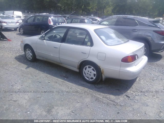 2T1BR18E6XC232073 - 1999 TOYOTA COROLLA VE/CE/LE 银色 照片 3